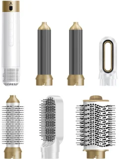 5-in-1 haarstylingset platinablond