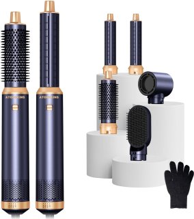 De 5-in-1 ionische föhnborstelset, 800W Air Wrap haarstyler in één oogopslag