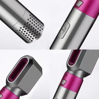 5in1 Föhnborstel 1000W Grijs Rood