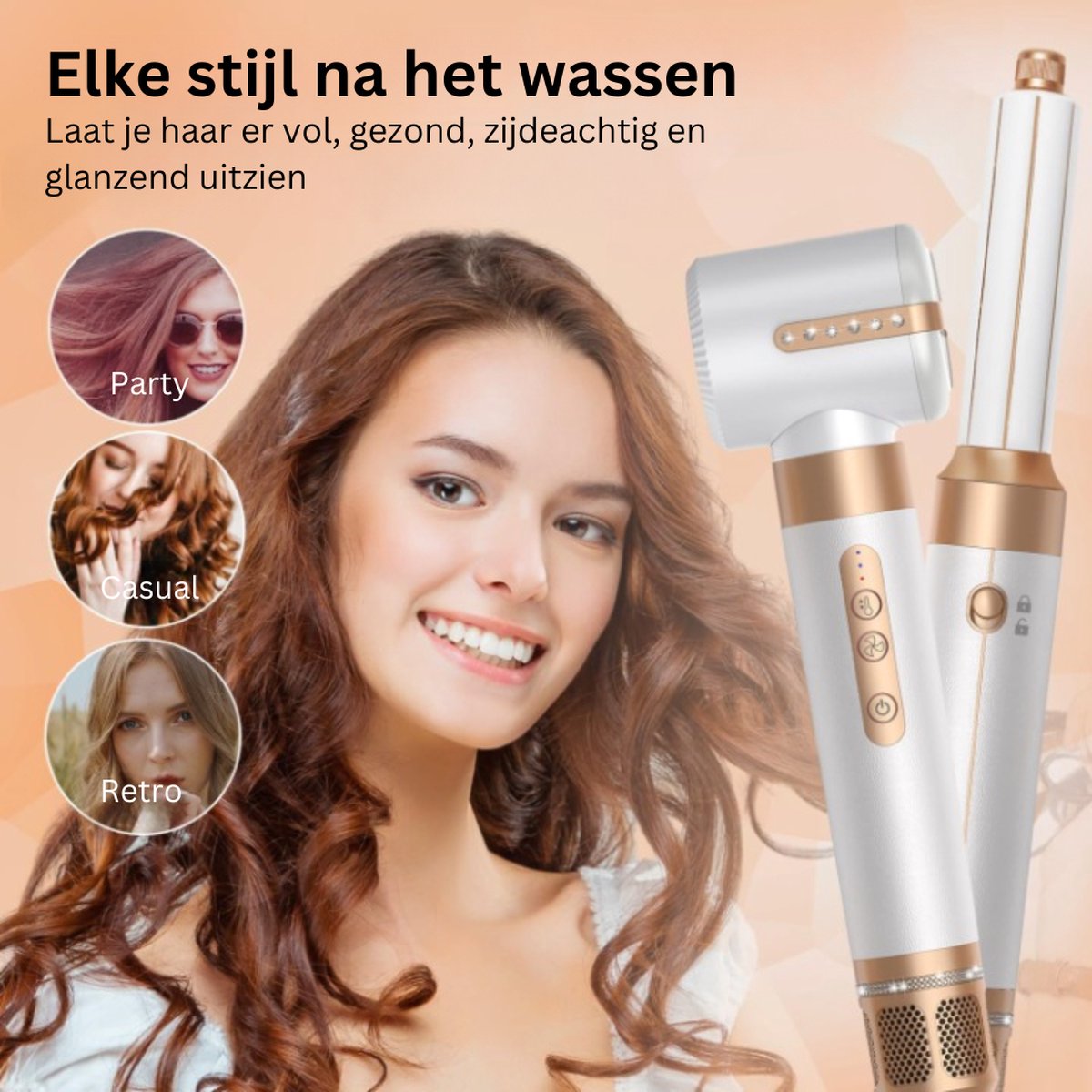 Wat vinden we goed aan de 7 in 1 Air Styler Föhnborstel Set 1400W