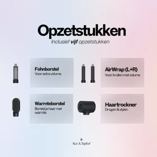 Ace & Taylor 5-in-1 Airstyler MS228