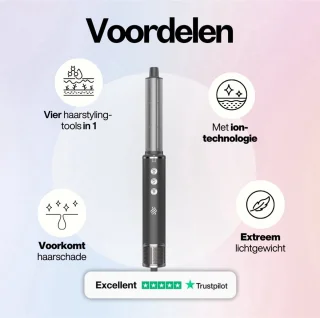 Ace & Taylor 5-in-1 Airstyler Premium MS230 Zwart