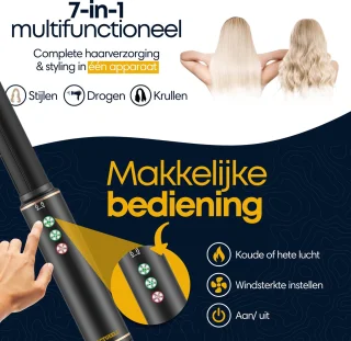 Actueell Pro Airstyler 7-in-1 Multistyler Zwart