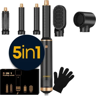 Actueel®Pro Airstyler 5-in-1 Multistyler Zwart/Goud