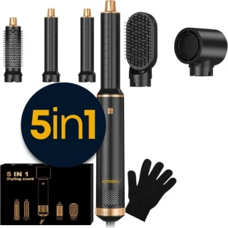 Actueel®Pro Airstyler 5-in-1 Multistyler Zwart/Goud