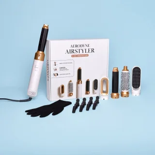 Aerodyne Airstyler 5-in-1 Multistyler Wit/Roségoud