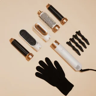 Aerodyne Airstyler 5-in-1 Multistyler Wit/Roségoud