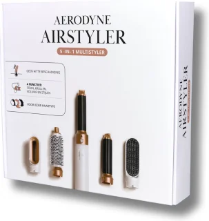 Aerodyne Airstyler 5-in-1 Multistyler Wit/Roségoud