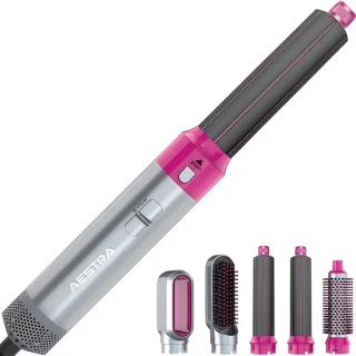 Aestra 5-in-1 Hairwrap Airstyler 1000W Platinum