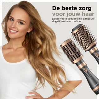 Aestra 5-in-1 Keramische Föhnborstel 1000W Goud