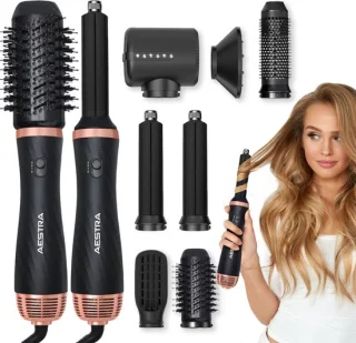 Aestra 7-in-1 Hairwrap Zwart