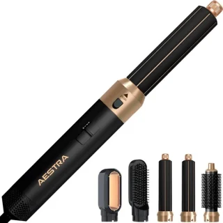 Aestra Hairwrap 5-in-1 Airstyler Zwart/Goud