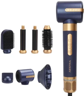 Aestra Hairwrap Föhnborstel Navy