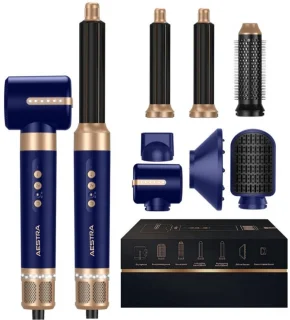 Aestra Hairwrap Pro 7-in-1 Multistyler Navy