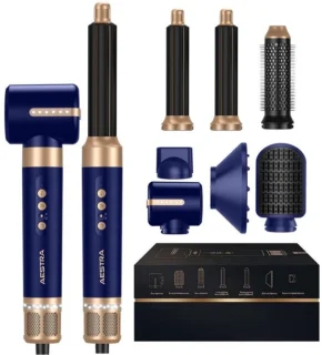 Aestra Hairwrap Pro 7-in-1 Multistyler Navy