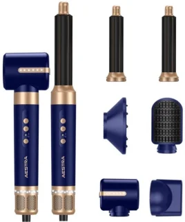 Aestra Hairwrap Pro 7-in-1 Stylingset - Navy