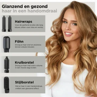 Aestra Hairwrap Pro Multistyler 2025 Zwart