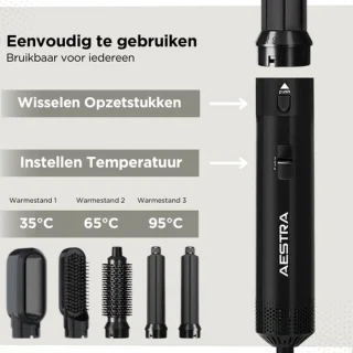 Aestra Hairwrap Pro Multistyler 2025 Zwart