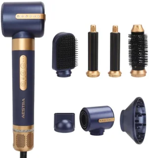 Aestra Hairwrap Pro Stylingset Navy