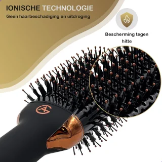 AG110 Luxe 3-in-1 Fohnborstel Goud