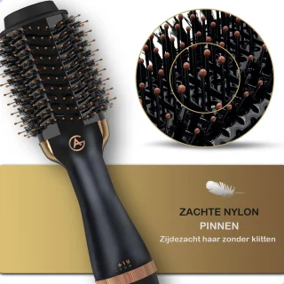 AG110 Luxe 3-in-1 Fohnborstel Goud