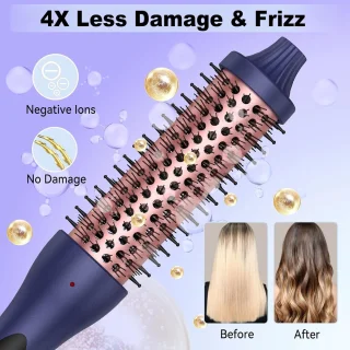 Airstyler 3-in-1 Fohnborstel voor Kort Haar Hairwrap Multistyler