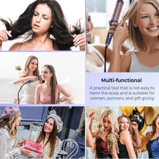Airstyler 3-in-1 Fohnborstel voor Kort Haar Hairwrap Multistyler