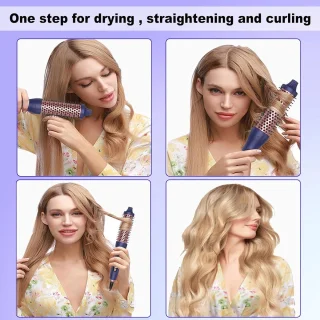 Airstyler 3-in-1 Fohnborstel voor Kort Haar Hairwrap Multistyler