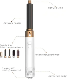 Airstyler 5-in-1 Multistyler White/Gold Edition