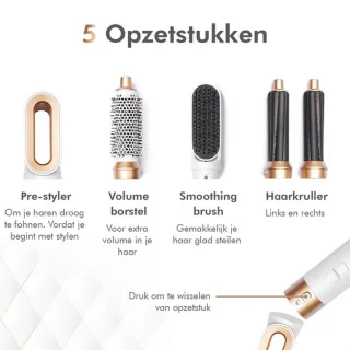 Airstyler 5-in-1 Multistyler White/Gold Edition