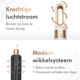 Airstyler 5-in-1 Multistyler White/Gold Edition