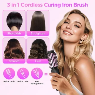 Airstyler Fohnborstel 3-in-1 Haarstyler Hairwrap