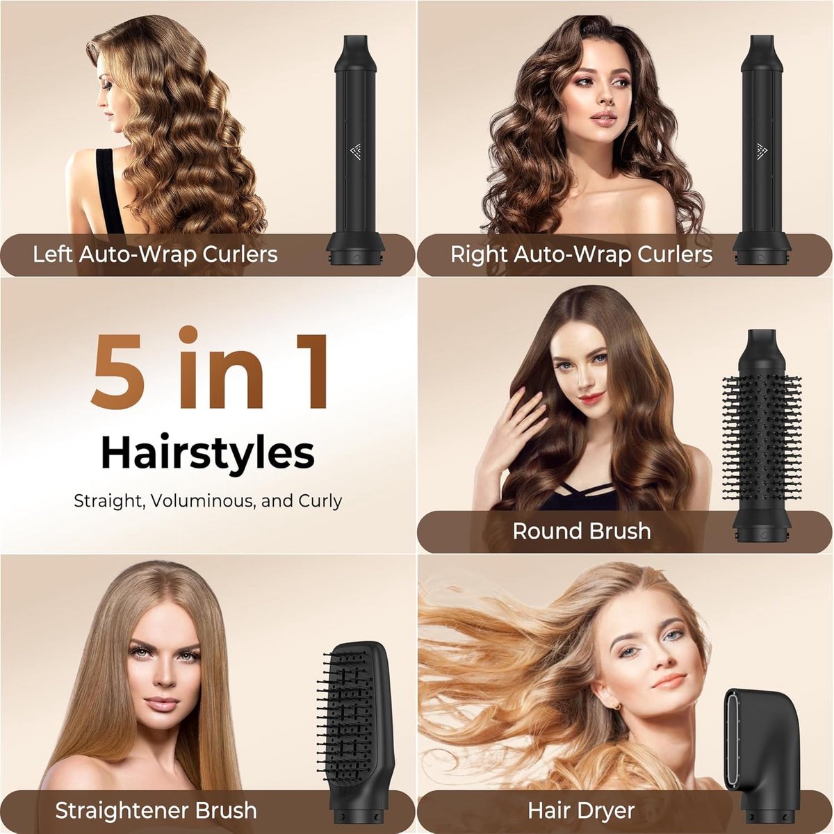 Wat vinden we goed aan de Airstyler Fohnborstel Hairwrap Multistyler