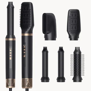 Airstyler Multistyler Heteluchtborstel Zwart/Goud