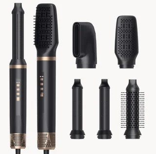 Airstyler Multistyler Heteluchtborstel Zwart/Goud