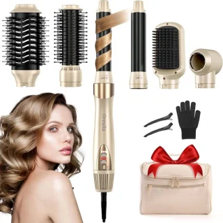 Airstyler set - Keramisch - 11.000 rpm - met reistas