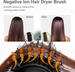 Airstyler Zwart Warmteborstel