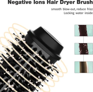 Airstyler Zwart Warmteborstel