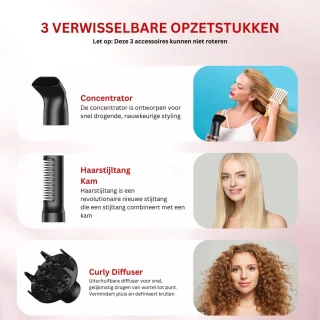 ApexArte® Föhn- en Krulborstel