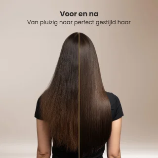 Auronic 3-in-1 Föhnborstel Airstyler 45mm Zwart/Goud