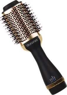 Auronic 3-in-1 Föhnborstel Airstyler 45mm Zwart/Goud