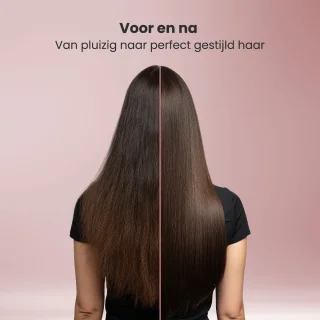 Auronic 4-in-1 Föhnborstel Ø 37 mm Zwart/Roze