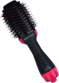 Auronic Airstyler 3-in-1 Föhnborstel 1000W Ø 45 mm Zwart/Roze