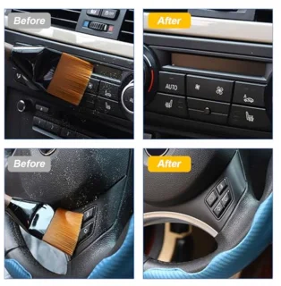 Auto-interieurborstels - 2 stuks