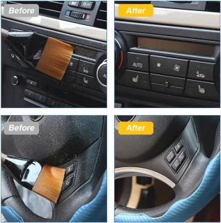 Auto Interieurborstels - Set van 2