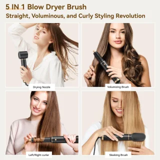 Auto-Wrap Airstyler 5-in-1 Heteluchtborstel Set
