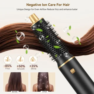 Auto-Wrap Airstyler 5-in-1 Heteluchtborstel Set