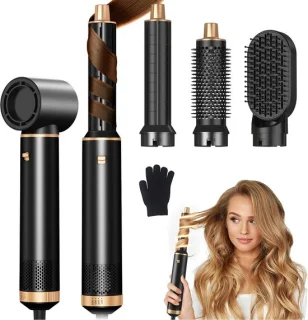 Auto-Wrap Airstyler 5-in-1 Heteluchtborstel Set