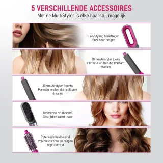 AVEY Airstyler V3 Föhnborstel Set