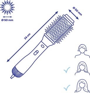 BaByliss Air Style 1000 Föhnborstel AS136E Multistyler